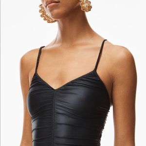 ALEXANDER WANG RUCHED JERSEY CAMI, SZ XS JUST RELEASED!!